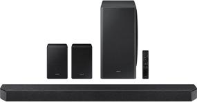 img 4 attached to 🔊 SAMSUNG HW-Q950A Black 11.1.4ch Soundbar with Dolby Atmos/DTS:X and Built-in Alexa (2021)