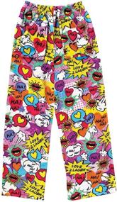 img 3 attached to 👖 I-Scream Girls Heavyweight Plush Pants - Girls' Clothing in Pants & Capris