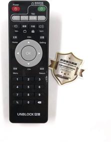 img 1 attached to 📺 Пульт для Unblock Tech Ubox Original с чехлом в комплекте – поддерживает все модели Ubox. Поставлено компанией Hope Overseas Trading, авторизованным дистрибьютором Unblock Tech в Соединенных Штатах (черный)