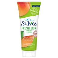 🍑 st. ives fresh skin scrub: apricot, 1 oz - unveil radiant skin with this exfoliating delight! logo