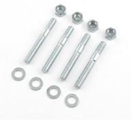 🔩 high-quality mr. gasket 2-1/2" silver carb studs for optimal performance logo