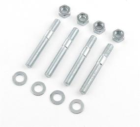 img 1 attached to 🔩 High-Quality Mr. Gasket 2-1/2" Silver Carb Studs for Optimal Performance