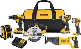 img 4 attached to 🔧 DEWALT DCK620D2 Компактный комплект из 6 инструментов