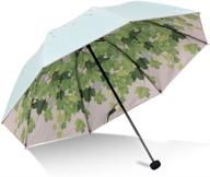 ☂️ folding sunblock resistant umbrella with enhanced protection logo