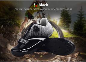 img 2 attached to Профессиональная спортивная обувь для мужчин A2 MTB Black - синтетические велосипедные горные (горный велосипед)