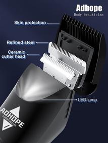 img 3 attached to Body Hair Trimmer Shaver Men