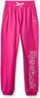 🩳 comfortable and stylish reebok girls' knit pants (other) for active days logo