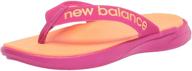 восстанавливающий стиль: детская обувь new balance sandal eclipse citrus для мальчиков. логотип