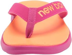 img 3 attached to Восстанавливающий стиль: Детская обувь New Balance Sandal Eclipse Citrus для мальчиков.