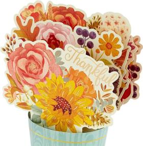 img 1 attached to Hallmark Wonder Thanksgiving Bouquet 699THJ2105