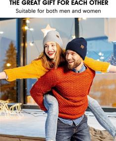 img 1 attached to 🧢 Stretchy Knit Beanie Hat, Warm Daily Winter Cap for Men and Women - Perfect Gifts for Him, Husband