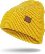 🧢 stretchy knit beanie hat, warm daily winter cap for men and women - perfect gifts for him, husband logo