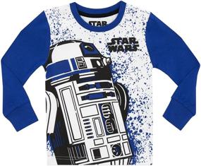 img 3 attached to Adorable STAR WARS Boys R2D2 Pajamas: Embrace the Force in Bed!