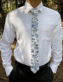 img 1 attached to 👔 Kebs Basic Men's Skinny Necktie