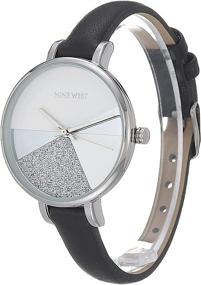 img 1 attached to Nine West Womens Japanese Leather Women's Watches