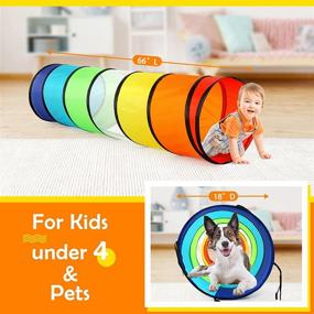 img 3 attached to 👶 Toddlers Colorful Breathable Collapsible Kids Product