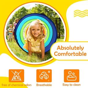 img 2 attached to 👶 Toddlers Colorful Breathable Collapsible Kids Product