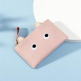 img 1 attached to JIUFENG Wallet Credit Holder Zipper Women's Handbags & Wallets for Wallets