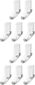 img 1 attached to 🧦 Top-quality 10-Pack Boys Toddler Crew Socks at The Children's Place