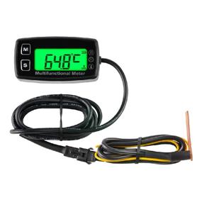 img 4 attached to 🔋 Runleader Engine Temp Gauge Meter, Hour Meter and Tachometer: Versatile Battery-Replaceable Tool for Efficient Monitoring in Various Applications