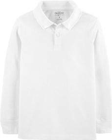 img 1 attached to OshKosh BGosh Boys Sleeve Uniform Boys' Clothing - Tops, Tees & Shirts