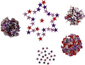 img 4 attached to ✨ Sparkle and Shine with Assorted Moon & Stars Gem Stickers - Multicolored 100 Gram Pack!