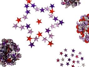 img 1 attached to ✨ Sparkle and Shine with Assorted Moon & Stars Gem Stickers - Multicolored 100 Gram Pack!