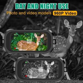 img 1 attached to 🌙 HD Night Vision Binoculars with Take Photo & Video from 300m / 984ft in Total Darkness, Night Goggles with 2.31" TFT LCD and 32G Memory Card