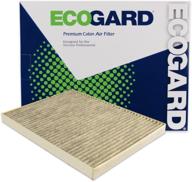 🚗 premium cabin air filter: ecogard xc26205c with activated carbon odor eliminator for chevrolet traverse 2009-2017, gmc acadia 2007-2016 logo