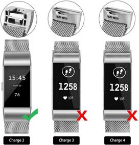 img 1 attached to Upgrade Your Style 👑 with Meliya Compatible Stainless Replacement Wristbands