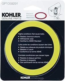 img 1 attached to Kohler 05863000849 Canister Seal 4 PACK - Genuine GP1059291 Replacement Part, 0.25 x 3.00 x 3.00 inches