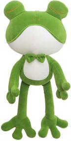 img 3 attached to 🐸 24-Inch Green Frog Plush Toy: A Soft, Big Stuffed Animal Pillow Doll for All Ages & Occasions