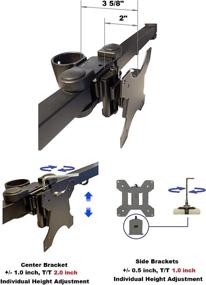 img 3 attached to EasyMountLCD Articulating Heavy Duty Standing 002 0033