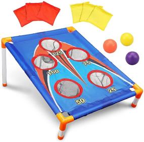 img 4 attached to Unleash the Fun with TOY Life Cornhole Outdoor Games – Perfect for Sports & Outdoor Play!