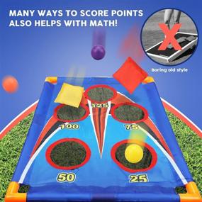 img 3 attached to Unleash the Fun with TOY Life Cornhole Outdoor Games – Perfect for Sports & Outdoor Play!