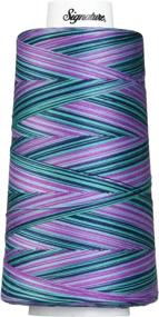 img 1 attached to Signature Cotton Quilting Thread Variegated Sewing and Thread & Floss