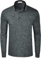 sleeved collared men's shirts: wancafoke athletic clothing logo
