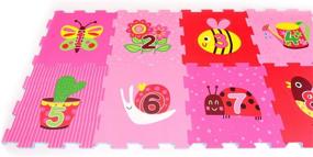 img 1 attached to Lovely Garden Rubber Interlocking Playmat