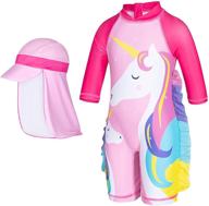 unicorn protection swimsuit bathing toddler apparel & accessories baby girls and clothing logo