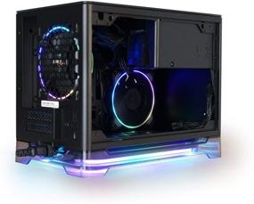 img 2 attached to 💡 InWin A1 Plus Черный Mini-ITX башня: ARGB подсветка, 650W золотой блок питания, беспроводное зарядное устройство Qi - компьютерный корпус-шасси.