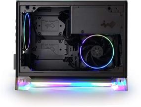 img 3 attached to 💡 InWin A1 Plus Черный Mini-ITX башня: ARGB подсветка, 650W золотой блок питания, беспроводное зарядное устройство Qi - компьютерный корпус-шасси.