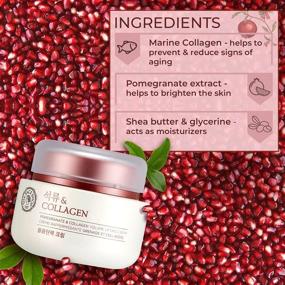 img 2 attached to 🍎 The Face Shop Pomegranate & Collagen Volume Lifting Cream - 3.38 Fl Oz (1 Pack)