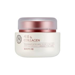 img 4 attached to 🍎 The Face Shop Pomegranate & Collagen Volume Lifting Cream - 3.38 Fl Oz (1 Pack)