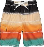 kanu surf barracuda quick orange boys' clothing : swim logo
