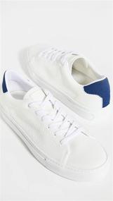 img 3 attached to 👟 Navy White GREATS Royale Knit Men's Fashion Sneakers