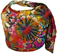 👜 benthai products btp! tie dye sling crossbody shoulder bag purse - hippie boho triple firework vb2 logo