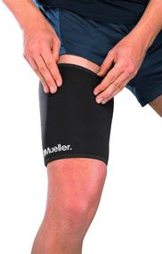 img 1 attached to 🔴 Neoprene Black Thigh Sleeve (Each)