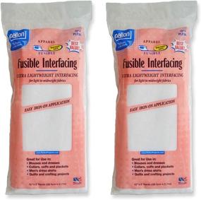 img 2 attached to 🧵 Pellon 15 inches x 3 yards White Fusible Interfacing, 2 Pack - Quality Fusible Interfacing for Sewing Projects