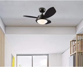 img 1 attached to 💡 Westinghouse Lighting 7233000 Wengue Indoor Ceiling Fan, 30 Inch, Espresso - With Light