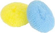 🧽 2-pack quickie plastic mesh cleaning scourers - ideal scouring pads for kitchen and bathroom cleaning logo